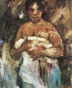 Lovis Corinth Madchen, sich entkleidend USA oil painting artist